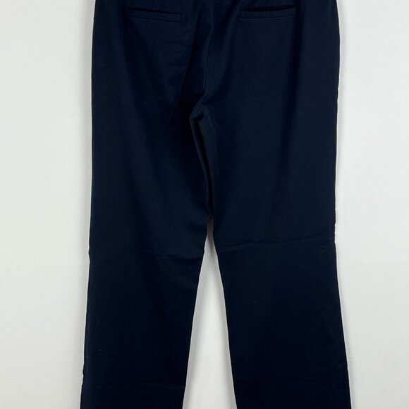 Coupe Collection Chino Pants Size 8 Blue Wide Leg Waist 32in Inseam 32in Rise 9i - Picture 6 of 9